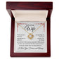 To My Loving Wife | Thank You Patience | Love Knot Necklace