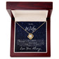 To My Wife | Wish You Nothing But Joy And Happiness | Love Knot Necklace