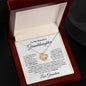To My Beautiful Granddaughter | As You Grow Older | Love Knot Necklace