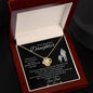 To My Daughter | Whenever You Feel Overwhelmed Remember Love Dad | Love Knot Necklace