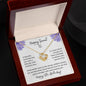 Daughter Happy Sweet 16 From Mom OR Dad | It Feels Like Yesterday | Love Knot Necklace