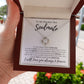 To My Smokin' Hot Soulmate | Never Forget That I Love You | Love Knot Necklace