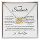 To My Soulmate | I Can Always Count On You | Interlocking Hearts Necklace