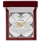 To Mother of the Groom | I Knew The Day | Interlocking Hearts Necklace