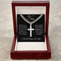 To My Son | Whenever You Feel Overwhelmed | Artisan Cross Necklace