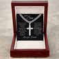 To My Son When You Wear This Necklace | Artisan Cross Necklace