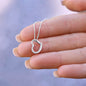 Delicate Heart Necklace Without Message Card