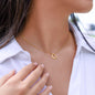 Delicate Heart Necklace Without Message Card