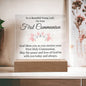 Girls First Communion |Acrylic Square
