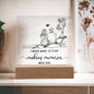 Love Making Memories Husband Wife |Acrylic Square