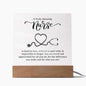 Nursing Truly Amazing Nurse |Acrylic Square