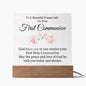 Girls First Communion |Acrylic Square