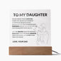 To My Daughter Never Forget That I Love You From Dad Design 2