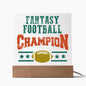 Fantasy Football Champion |Acrylic Square