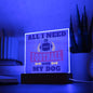 All I Need is Football And My Dog |Acrylic Square