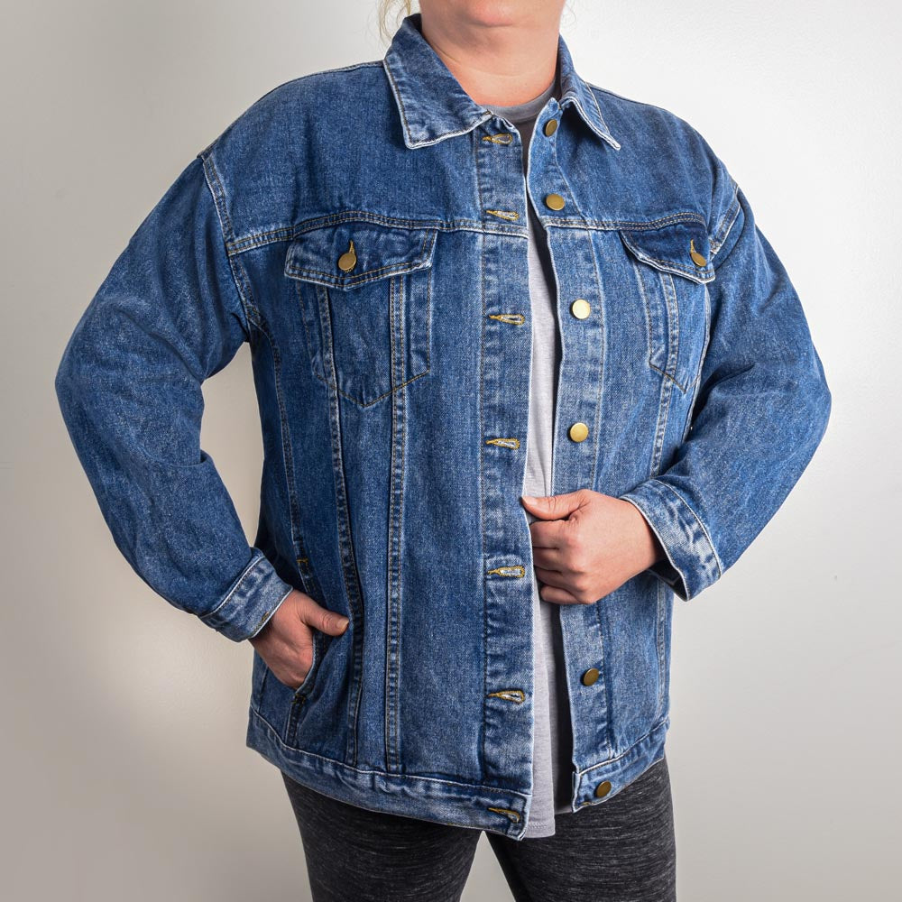 Custom Wedding Jean Jacket (Mrs, Future Mrs, Just Married, Etc...)