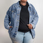 Custom Wedding Jean Jacket (Mrs, Future Mrs, Just Married, Etc...)
