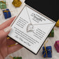 To Daughter on Wedding Day From Parents | As I Watch You Step | Forever Love Necklace