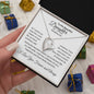 To Daughter on Wedding Day | As I Watch You Step | Forever Love Necklace
