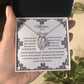 To Mother of the Bride | I Knew The Day | Forever Love Necklace