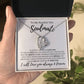 To My Smokin' Hot Soulmate | Never Forget That I Love You | Forever Heart Necklace