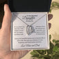 To Daughter on Wedding Day From Parents | As I Watch You Step | Forever Love Necklace