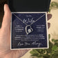 To My Wife | Wish You Nothing But Joy And Happiness | Forever Love Necklace