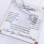 To My Daughter | If I Had To Choose Between Loving You And Breathing | Forever Love Necklace