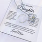 To My Beautiful Daughter | Someday When The Pages | Forever Love Necklace