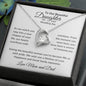 To Daughter on Wedding Day From Parents | As I Watch You Step | Forever Love Necklace