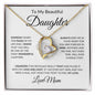 To My Beautiful Daughter | Someday When The Pages | Forever Love Necklace