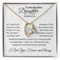 To Daughter on Wedding Day | As I Watch You Step | Forever Love Necklace
