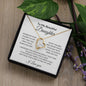 To My Daughter | Wherever Your Journey | Forever Love Necklace