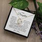 To My Daughter | When You Took Your First Breath | Forever Love Necklace