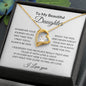 To My Daughter | Wherever Your Journey | Forever Love Necklace