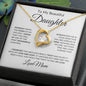 To My Beautiful Daughter | Someday When The Pages | Forever Love Necklace