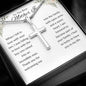 To Best Mother In Law From Her | When I Fell In Love |  Stainless Steel Cross Necklace