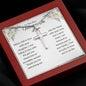 To Best Mother In Law From Him | When I Fell In Love | Stainless Steel Cross Necklace