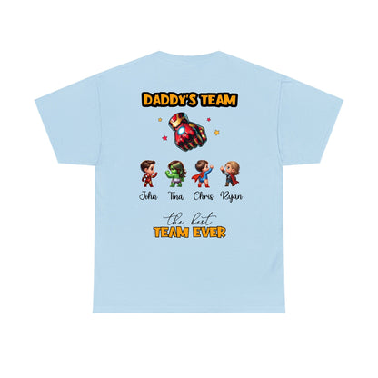 Custom Superhero Heavy Cotton T-Shirt