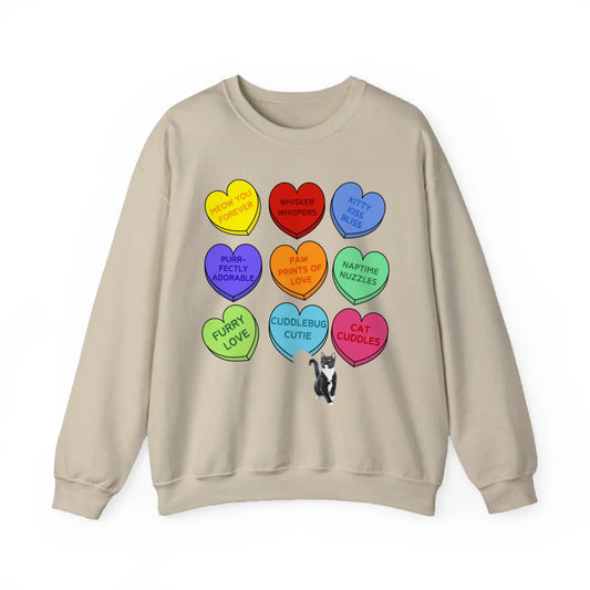 Personalized Cat Breed Sweetheart Valentine Sweatshirt