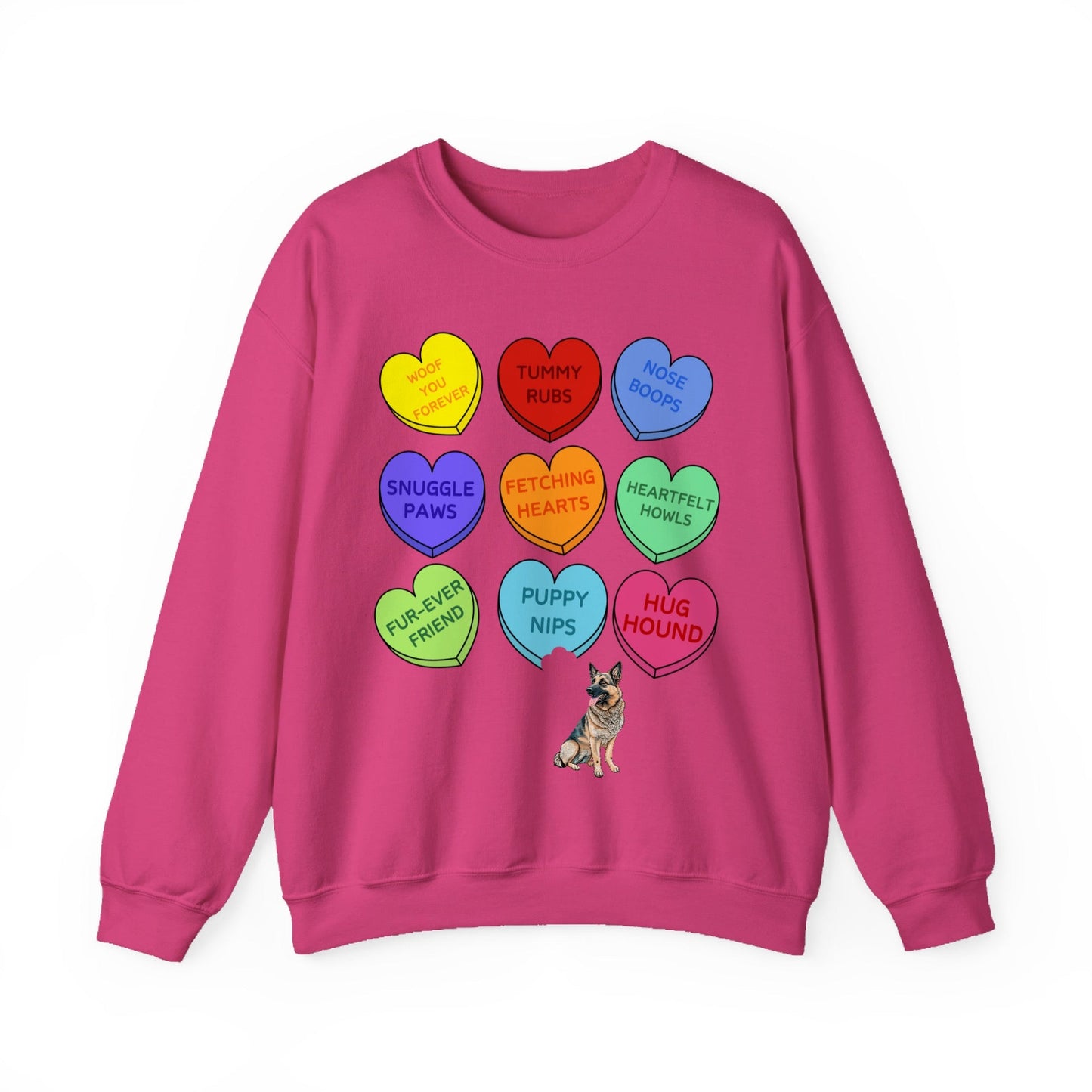 Custom Dog Breed Sweethearts Sweatshirt